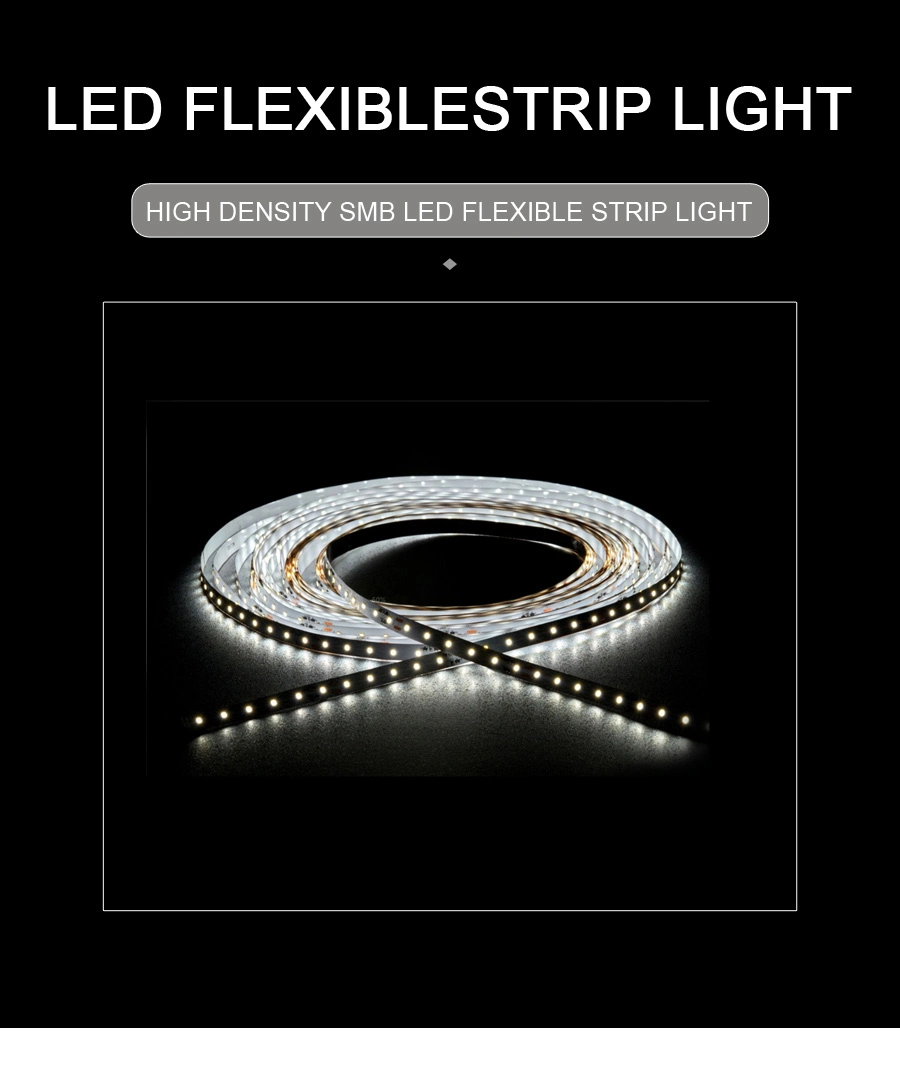 New SMD 3014 White Color LED Flexible Light Strips