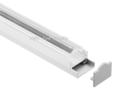 Perfil de extrusão de alumínio LED para barra de luz rígida LED