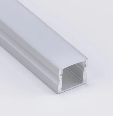 Perfil de iluminação de prateleira de armário de segurança LED de sensor em canal de LED de extrusão linear de alumínio para perfil de LED flexível