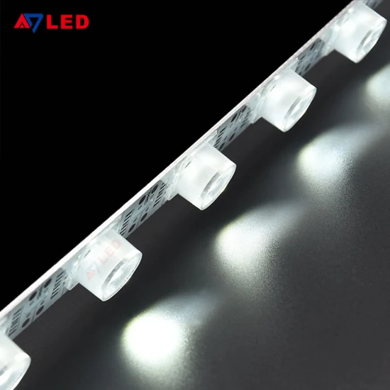 Venda imperdível caixas de luz 12V 24V SMD 3030 Edge Light High Power LED Strip LED 18LEDs barra de luz rígida com lente