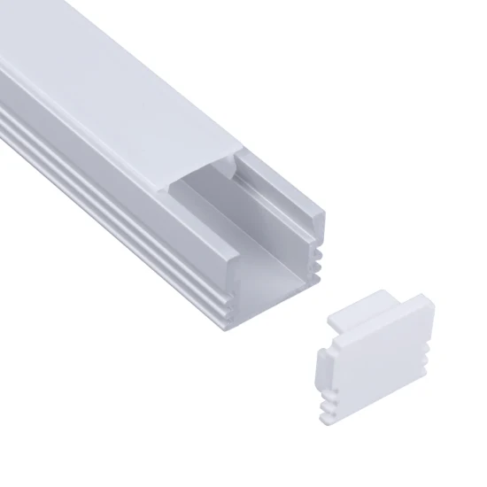 Perfil de alumínio LED 35X35mm para iluminação arquitetônica para perfil linear LED