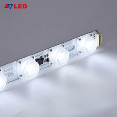 Faixa de luz dura LED de alto brilho SMD1818 IP20 Caixa de luz de plataforma ultrafina de alta potência 24V Barra de luz de borda personalizada interna