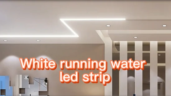 Luz linear LED de água corrente 12V Faixa de luz LED flexível 10m 24V Fita LED inteligente para decoração interna