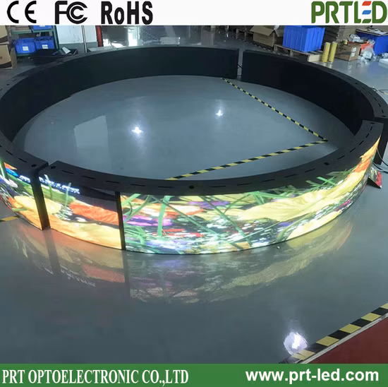 P1.8 P2.5 P3 P4 Interior Full Color SMD Criativo flexível Tela de exibição do painel de LED Módulo de LED de sinalização digital Módulo de exibição de LED