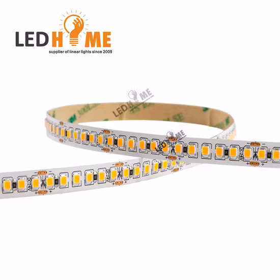Faixa de luz LED flexível 24V Ra90 SMD2835 120LED 20W com certificação CE