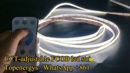 Tira flexível de LED COB 360LEDs/M sem pontos de luz