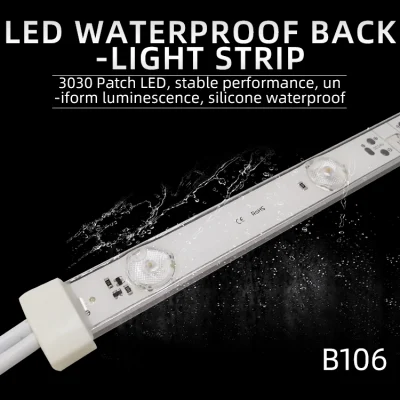 Caixa de luz de tecido à prova d'água de alta potência placa de sinalização de LED lateral iluminada barra de luz caixa de luz ao ar livre